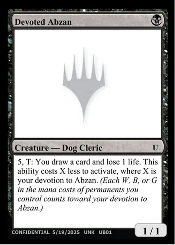 Devoted Abzan UB01