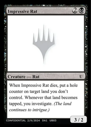 Impressive Rat UB03