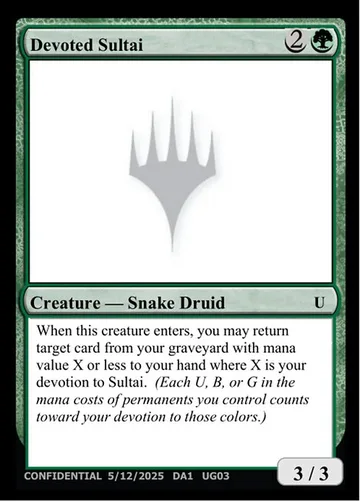 Devoted Sultai UG03