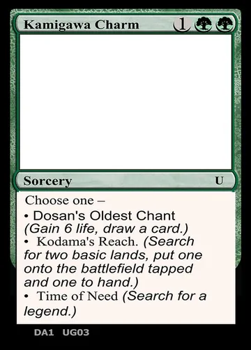 Kamigawa Charm UG03b