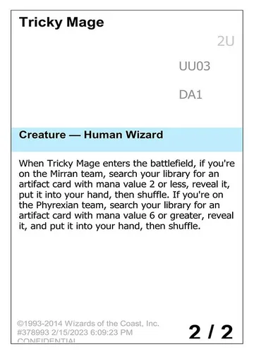 Tricky Mage UU03