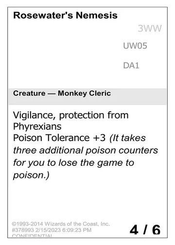 Rosewater's Nemesis UW05