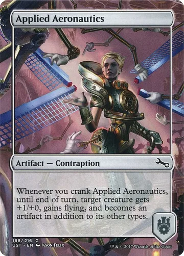 Applied Aeronautics 168, carta de Magic: The Gathering de Unstable