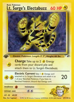 Lt. Surge's Electabuzz 27/132