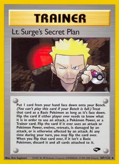 Lt. Surge's Secret Plan 107/132