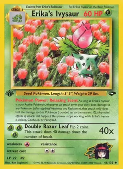Erika's Ivysaur 41/132