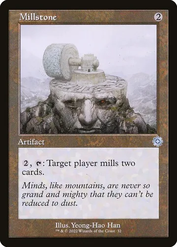 Millstone 32, carta de Magic: The Gathering de The Brothers' War Retro Artifacts