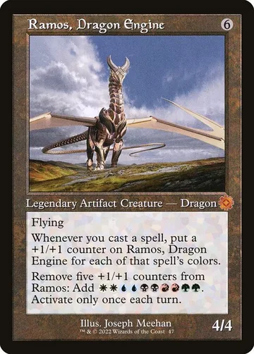 Ramos, Dragon Engine 47, carta de Magic: The Gathering de The Brothers' War Retro Artifacts