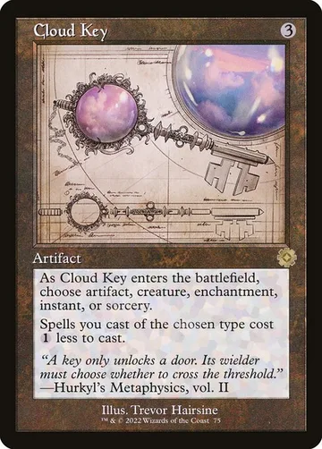 Cloud Key 75, carta de Magic: The Gathering de The Brothers' War Retro Artifacts