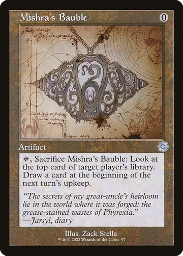 Mishra's Bauble 97, carta de Magic: The Gathering de The Brothers' War Retro Artifacts