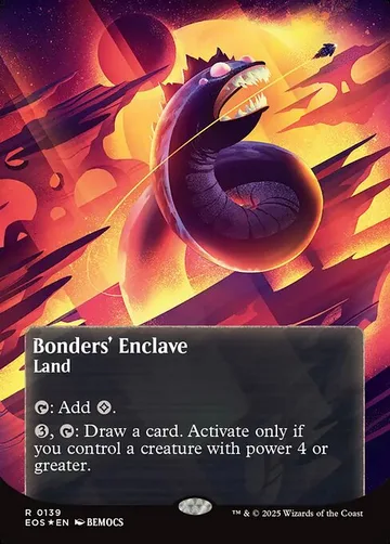 Bonders' Enclave 139, carta de Magic: The Gathering de Edge of Eternities: Stellar Sights