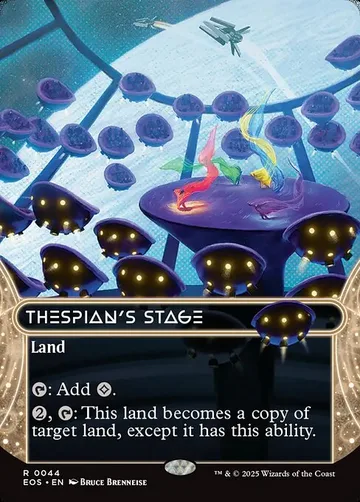 Thespian's Stage 44, carta de Magic: The Gathering de Edge of Eternities: Stellar Sights