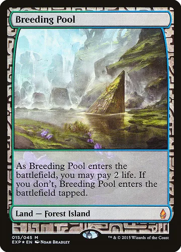 Breeding Pool 15, carta de Magic: The Gathering de Zendikar Expeditions