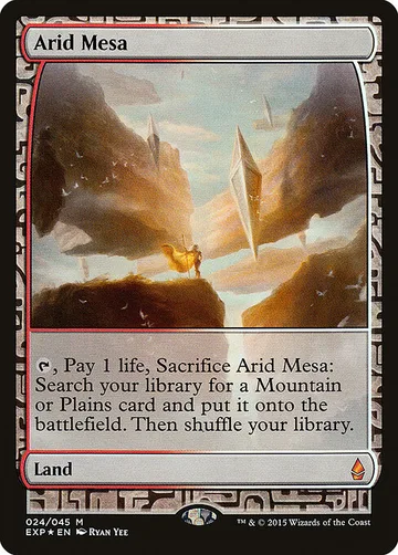 Arid Mesa 24, carta de Magic: The Gathering de Zendikar Expeditions