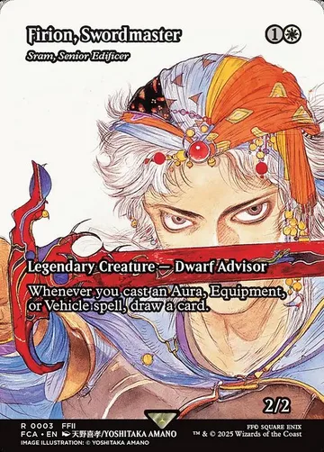 Sram, Senior Edificer 3, carta de Magic: The Gathering de Final Fantasy: Through the Ages