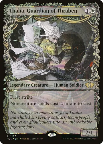 Thalia, Guardian of Thraben 137, carta de Magic: The Gathering de Multiverse Legends