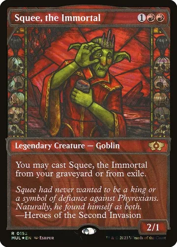 Squee, the Immortal 152, carta de Magic: The Gathering de Multiverse Legends