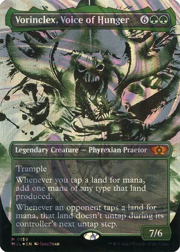 Vorinclex, Voice of Hunger 159, carta de Magic: The Gathering de Multiverse Legends