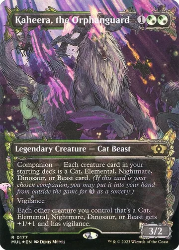 Kaheera, the Orphanguard 177, carta de Magic: The Gathering de Multiverse Legends
