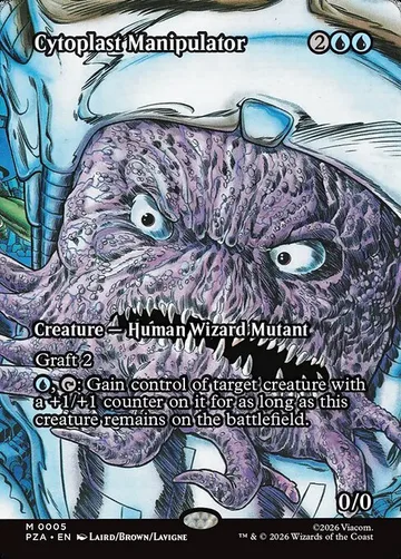 Cytoplast Manipulator 5, carta de Magic: The Gathering de Teenage Mutant Ninja Turtles Source Material