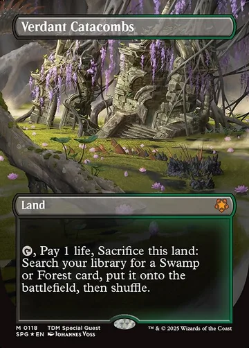 Verdant Catacombs 118, carta de Magic: The Gathering de Special Guests