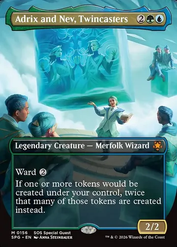 Adrix and Nev, Twincasters 156, carta de Magic: The Gathering de Special Guests