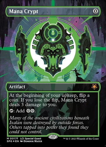 Mana Crypt 17f, carta de Magic: The Gathering de Special Guests