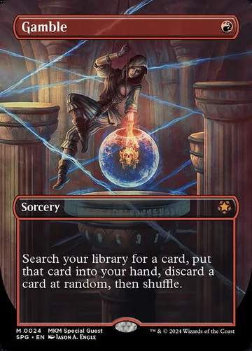 Gamble 24, carta de Magic: The Gathering de Special Guests