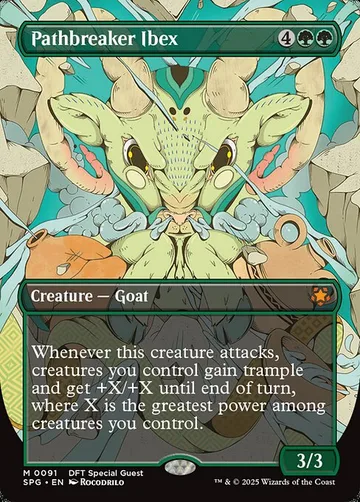 Pathbreaker Ibex 91, carta de Magic: The Gathering de Special Guests