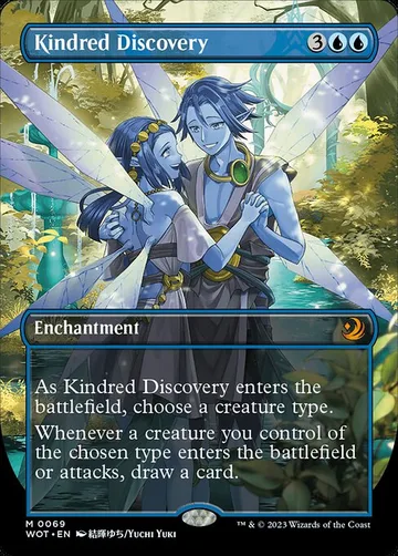 Kindred Discovery 69, carta de Magic: The Gathering de Wilds of Eldraine: Enchanting Tales