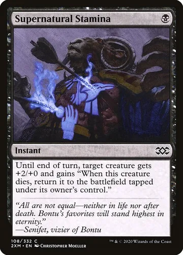 Supernatural Stamina 108