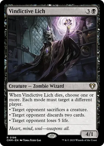 Vindictive Lich 196