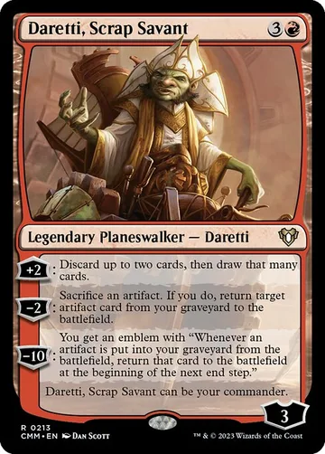 Daretti, Scrap Savant 213