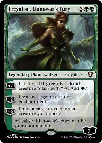 Freyalise, Llanowar's Fury 290