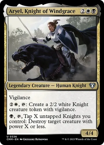 Aryel, Knight of Windgrace 336