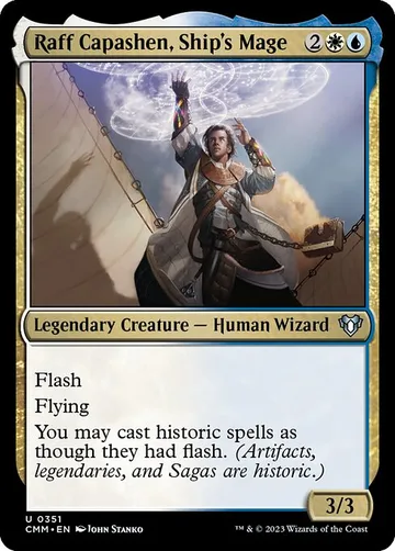 Raff Capashen, Ship's Mage 351