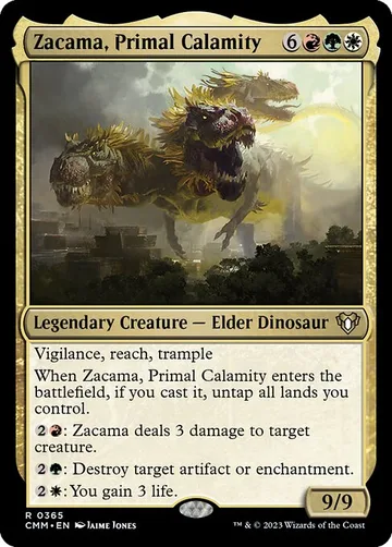 Zacama, Primal Calamity 365