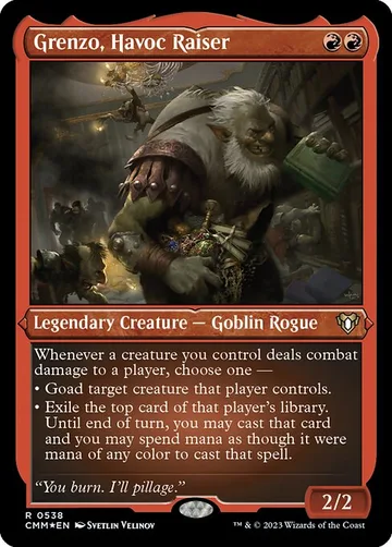 Grenzo, Havoc Raiser 538