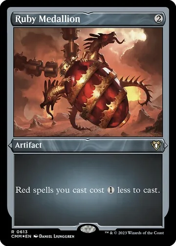 Ruby Medallion 613