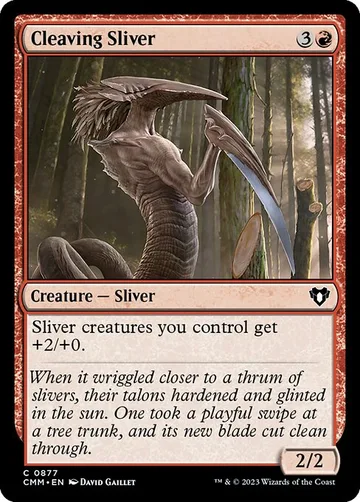 Cleaving Sliver 877