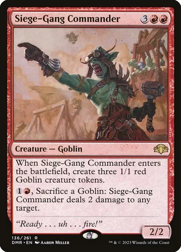 Siege-Gang Commander 136