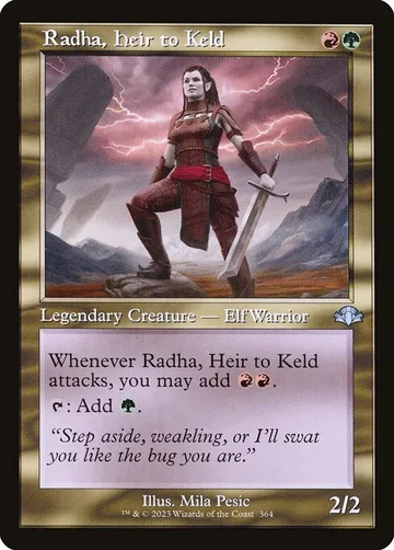 Radha, Heir to Keld 364
