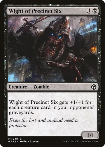 Wight of Precinct Six 114