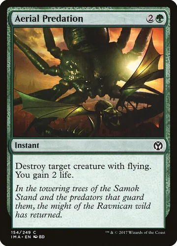 Aerial Predation 154