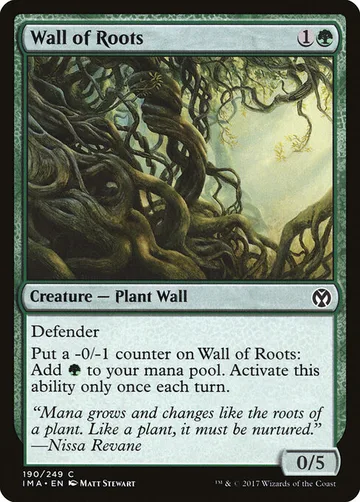 Wall of Roots 190