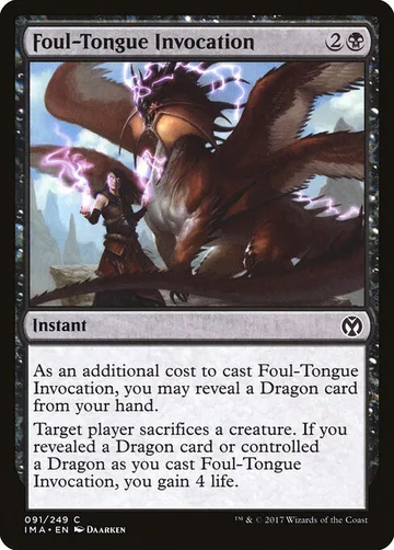 Foul-Tongue Invocation 91