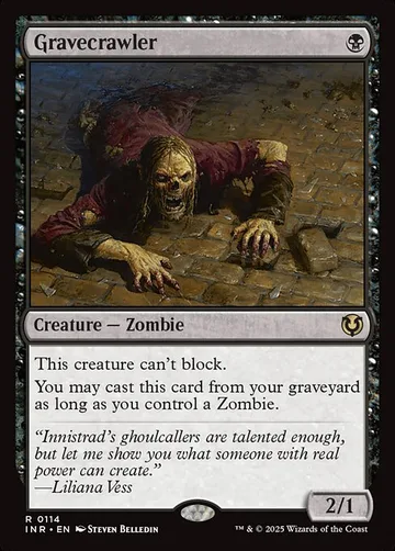 Gravecrawler 114, carta de Magic: The Gathering de Innistrad Remastered