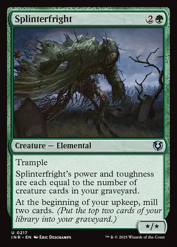 Splinterfright 217, carta de Magic: The Gathering de Innistrad Remastered