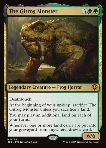 The Gitrog Monster 238, carta de Magic: The Gathering de Innistrad Remastered