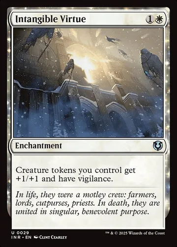 Intangible Virtue 29, carta de Magic: The Gathering de Innistrad Remastered